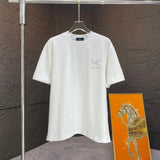 Arc'teryx T-shirt Backside Letter Print logo round Neck Short Sleeve25ss New Pure Cotton Unisex Style T Casual T-Shirt Base Layer Shirt OS Loose Fit Half Sleeve Top Plus Size