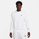 Nike Men's Sweater Spring Leisure Knitted Terry Breathable round Neck Sports Long Sleeve Pullover FZ5203