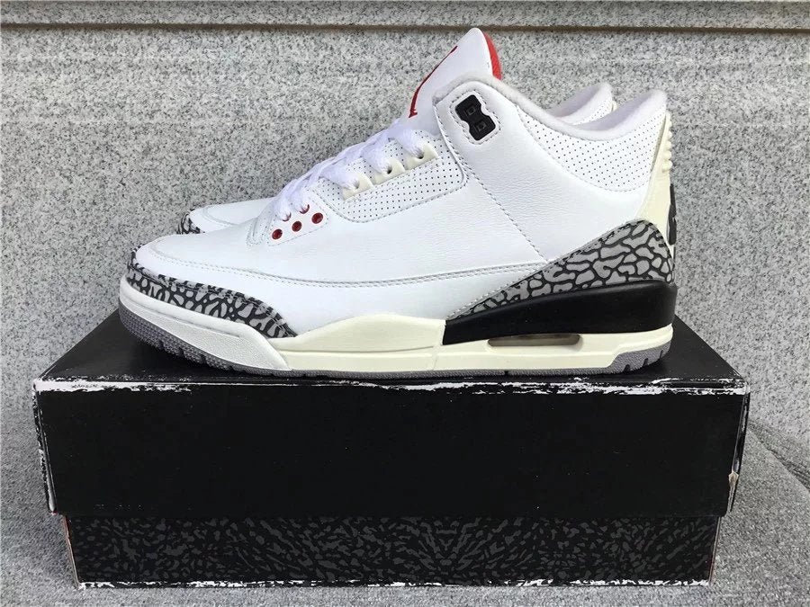 Air Jordan 3 shoes New All-Match Trendy Men's Casual Sports Shoes