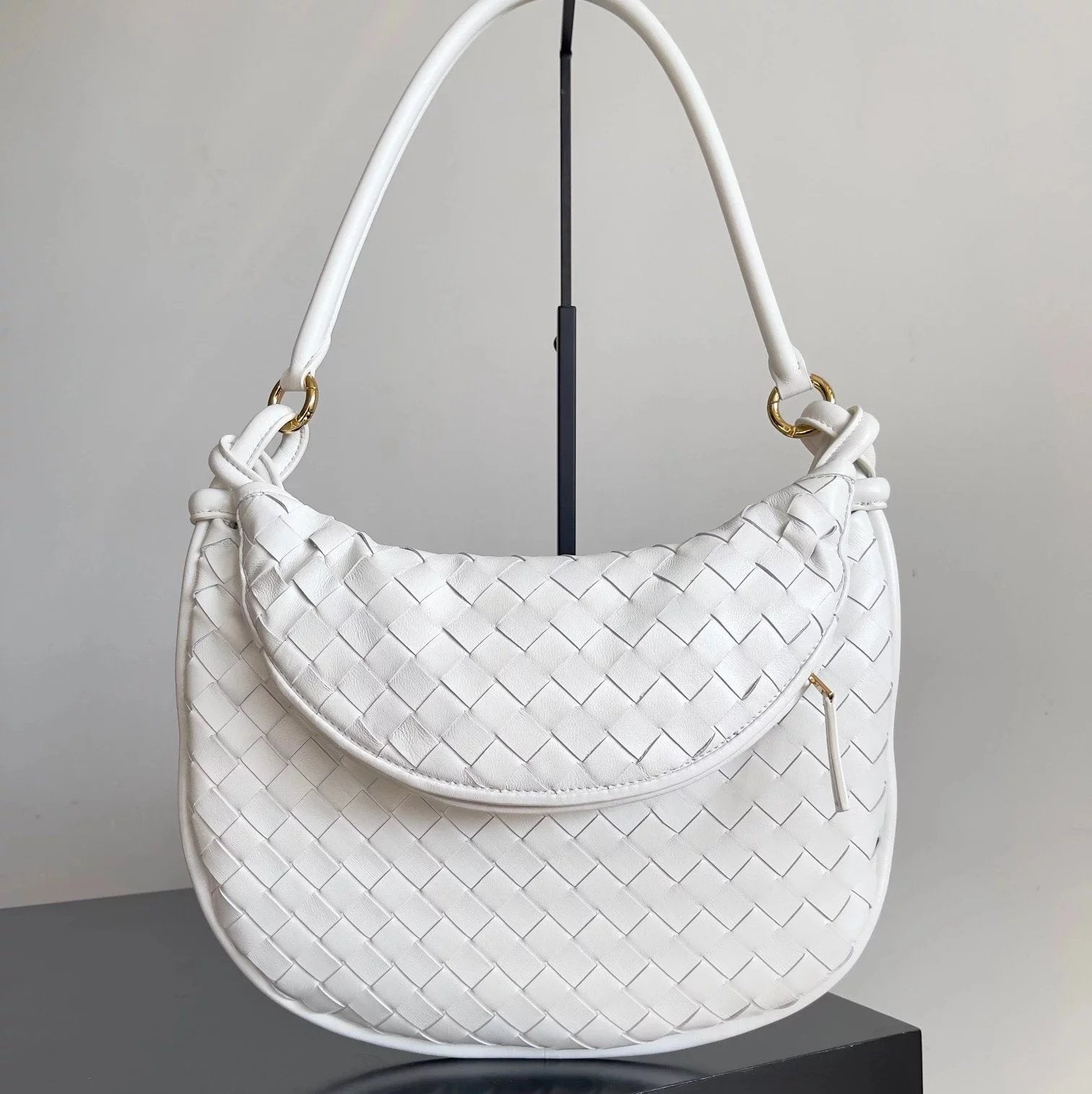 Bottega Veneta Women's Bag Top version 【Level Surrogate Shopping】Shu Qi Same Style New gemelli Handbag Twin Bag hobo Bag Underarm Bag Backpack Twin Bag Clutch Bag Backpack New Combination Bags Gemelli Gemini Woven Bag Woven Bag