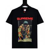 Supreme T-shirt Top Version Cashew Short Sleeve T T-shirt Men's Summer Trendy Women's New Loose Half-Sleeve Top Cotton Official Website Flagship