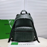 Bottega Veneta Men's Bag Top version 【New Premium Version Original Factory】2023New Weaving Backpack Men's Bag Backpack Shoulder Bag Women's Bag Backpack Schoolbag Large-Capacity Backpack Sports Bag Travel Bag Bv Woven Bag Backpack