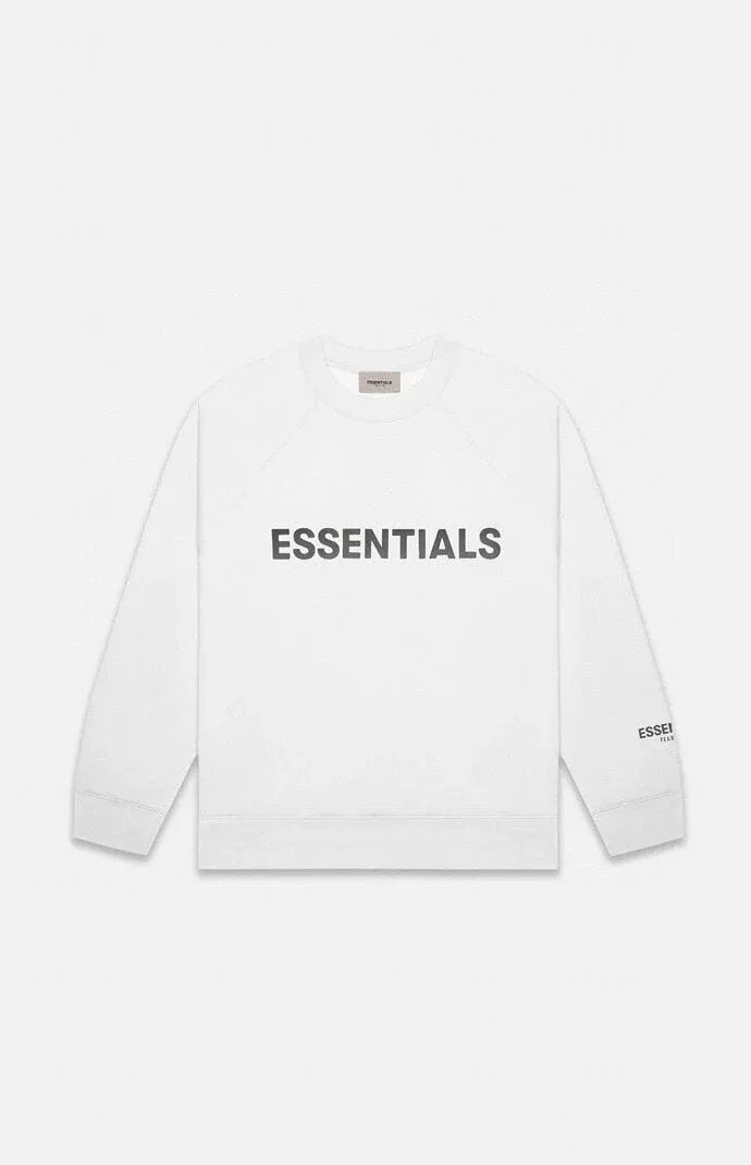 ESSENTIALS Hoodie Top Version20ss New Double-Line Reflective Pullover Sweater for Men and Women Five Colors