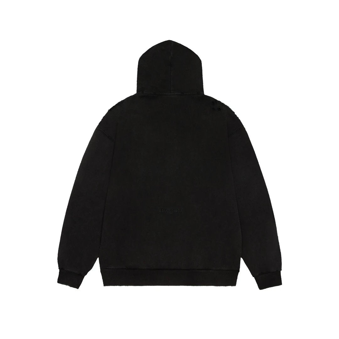 Balenciaga Hoodie Statue of Liberty Hoodie460100% Cotton Terry Sweatshirt Casual Loose Fit Versatile Pullover Hoodie os Versatile Inner Layer Top Unisex24ss Autumn and Winter New Products