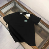 Dior T-shirt Unique Letter Print on Chest logo round Neck Short Sleeve25ss New pure cotton T Unisex T-Shirt OS Loose Fit Base Shirt Top Half Sleeve T-Shirt