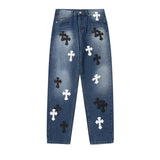 Chrome Hearts Jeans New Fashion All-Match Jeans