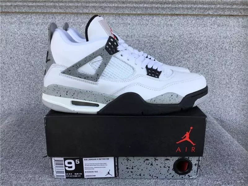 Air Jordan 4 shoes New All-Match Trendy Men's Casual Sports Shoes