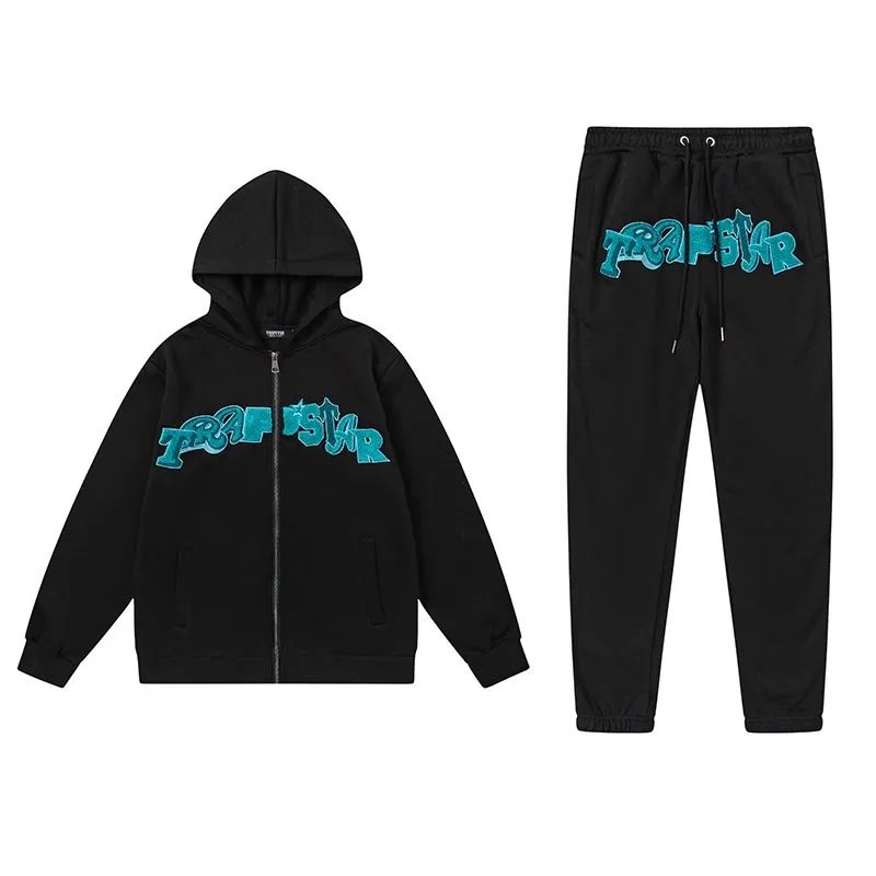 Trapstar Hoodie Fall Winter Fashion Trendy Sweater Suit004