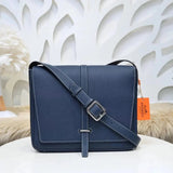 Hermes men's bag Top version Market Quality New Classic Men's Fashion Crossbody Bag Men's Casual Shoulder Bag Men's Bag First Layer Cowhide Handbag Khaki Full Leather Black Canvas Handmade Large Bag Women's Bag
