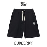 Burberry Shorts B Letter Embroidery logo Five-point Shorts25ss New Drawstring Casual Summer Pants5Two-in-One Casual Sweatpants for Men and Women, Pure Cotton Joggers