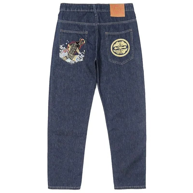 Evisu Jeans Fashion Y2Retro Hip Hop Jeans