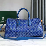 Goyard Bag Top version Original Leather New Product Croisiere50Travel Handbag Sports Bag Boeing Travel Bag50cm45cm Travel Bag Travel Bag Star Same Style Large Capacity Travel Luggage Bag Handbag Men's and Women's Bags boston45Travel Bag