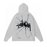 Stussy Hoodie Original Label Delivery2023New Classic Printing Black8Sweater STU World Tour tu Western Youth Pullover