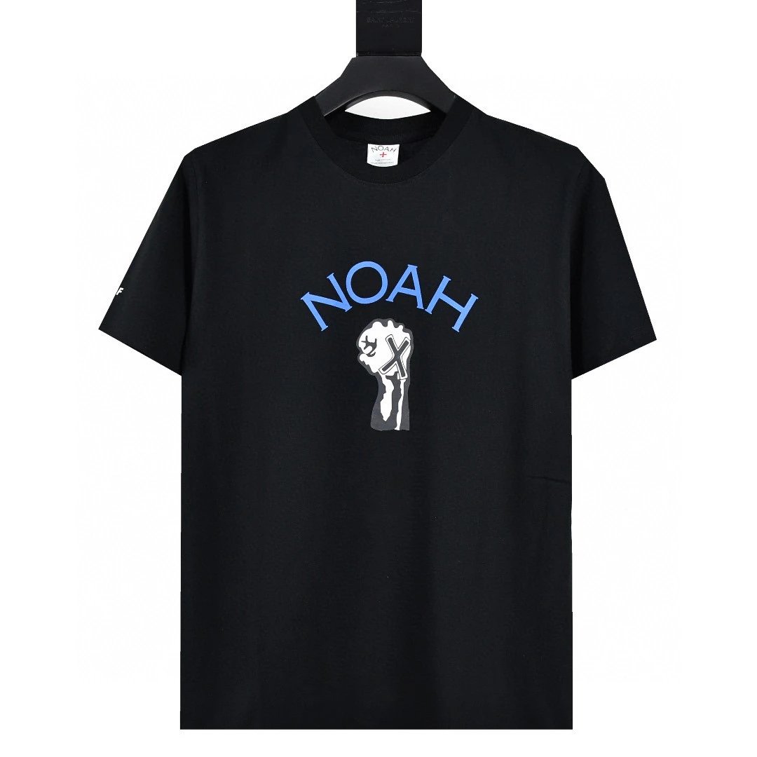 NOAH T-shirt Top Version in Stock Short Sleeve First Generation Cross Classic Fashion Brand Men and Women T T-shirt