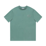 LOEWE T-shirt Classic Chest Embroidery logo round Neck Short Sleeve25ss New Pure Cotton Unisex Style T T-shirt OS Loose Fit Base Shirt Top Half Sleeve T-Shirt
