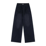 Alo Yoga Sweatpants Letter Embroidery logo25ss Spring Summer New Wide Leg Slim Fit Jeans Women Loose Fit Long Pants