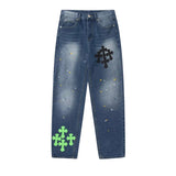 Chrome Hearts Jeans New Fashion All-Match Jeans