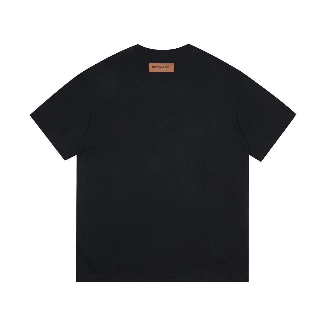 Louis Vuitton LV T-shirt Bee Print on the Chest logo round Neck Short Sleeve25ss New pure cotton T Unisex T-Shirt OS Loose Fit Base Shirt Top Half Sleeve T-Shirt