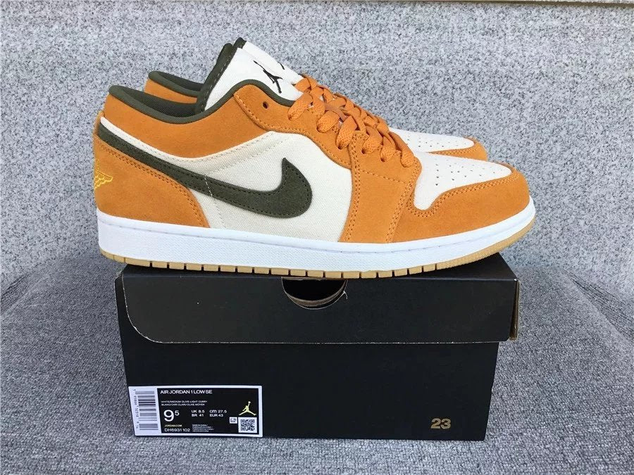 Air Jordan 1 Low shoes New All-Match Trendy Men's Casual Sports Shoes