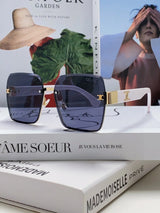 Celine Sunglasses Gold Label Temple Sunglasses Slimming Non-Prescription Unisex Couple Style UV Protection Driving Beach Fishing25ss New Sports Casual Versatile