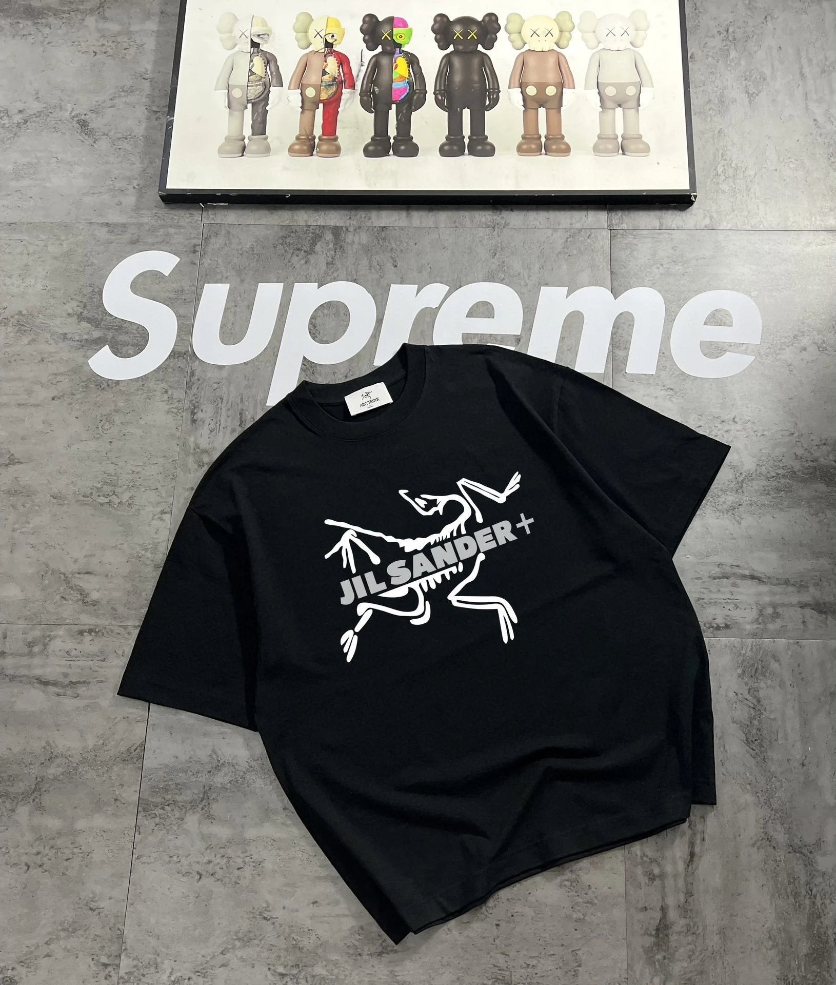 Arc'teryx T-shirt Chest Brand Print logo round Neck Short Sleeve25ss New pure cotton T Unisex T-Shirt OS Loose Fit Base Shirt Top Half Sleeve T-Shirt