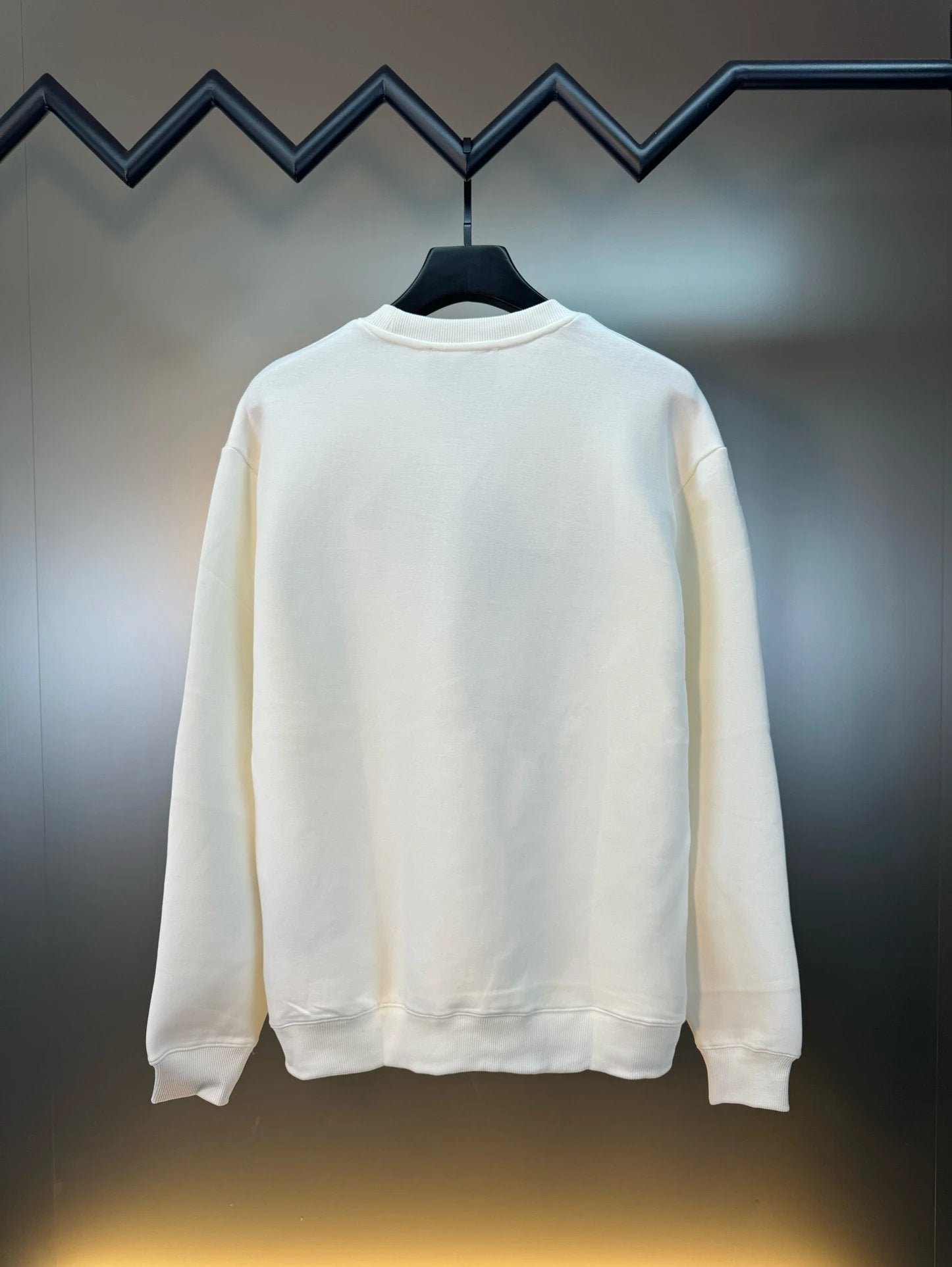 PRADA Hoodie New Style Chest Metal Triangle Logo Round Neck Sweatshirt Long Sleeve Base Shirt Jacket Top Fashion Unisex Sports Casual Loose Versatile Autumn Winter New Arrival