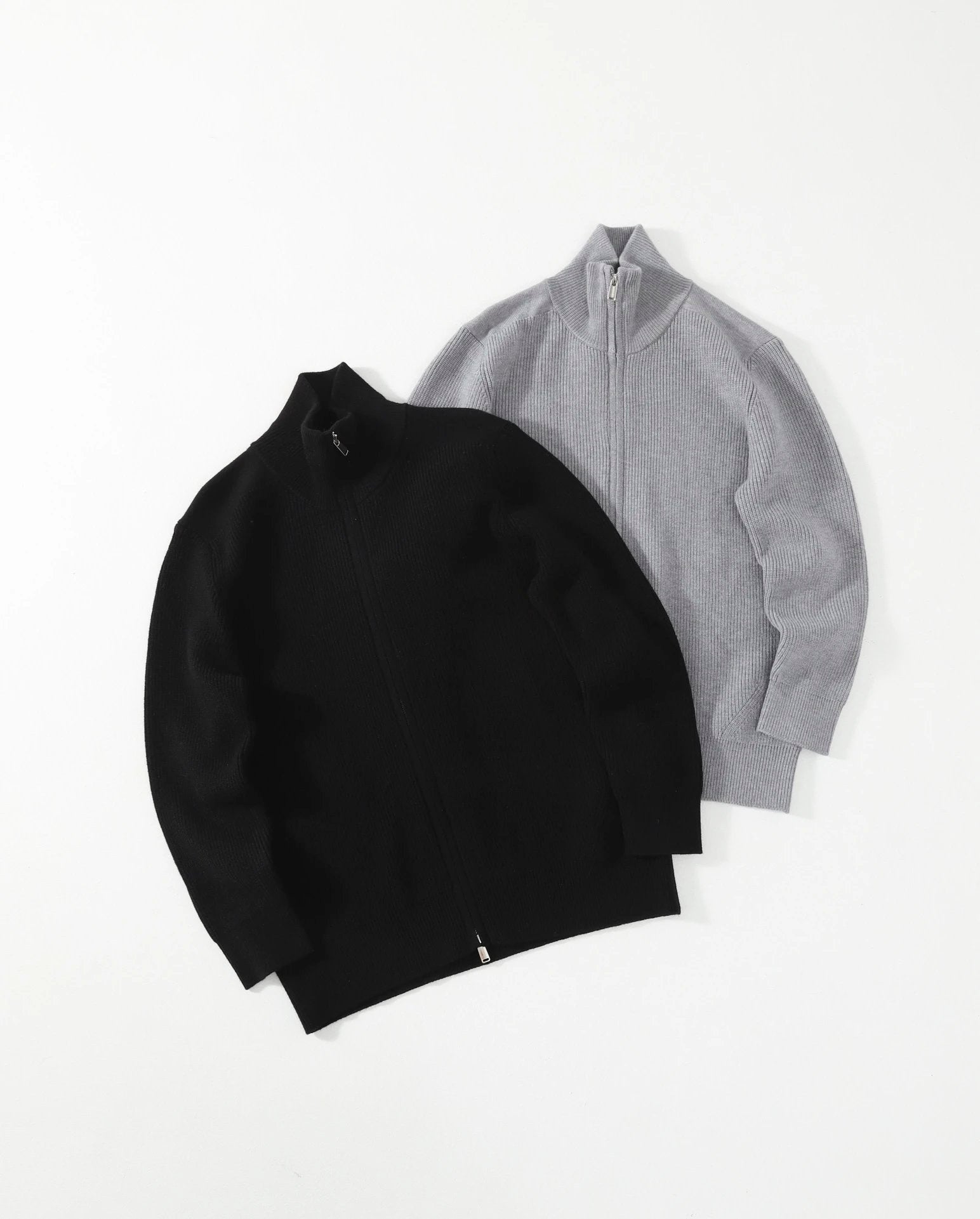 Maison Margiela Sweater Zipper Sweater Coat Unisex Outerwear Long Sleeve Soft Lazy Style OS Loose Fit Thickened Jacket for Versatile Casual Wear