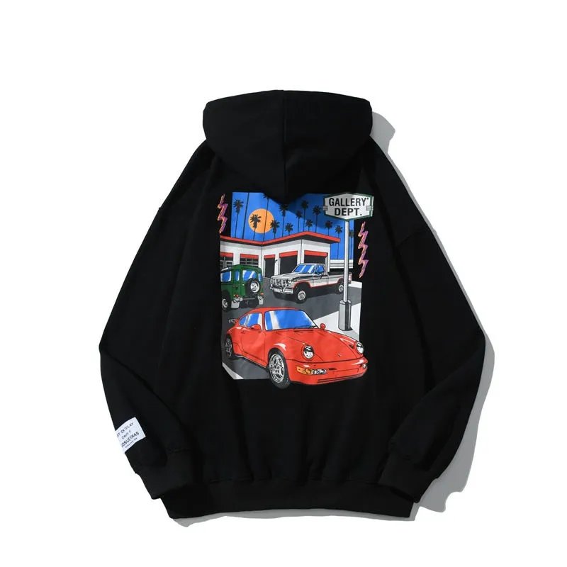 Gallery Dept Hoodie GD Fashionable All-Match Sweater Suit007