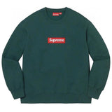 Supreme Hoodie Top Version Sweater Classic Bogo Letter Embroidered Crew Neck Sweater