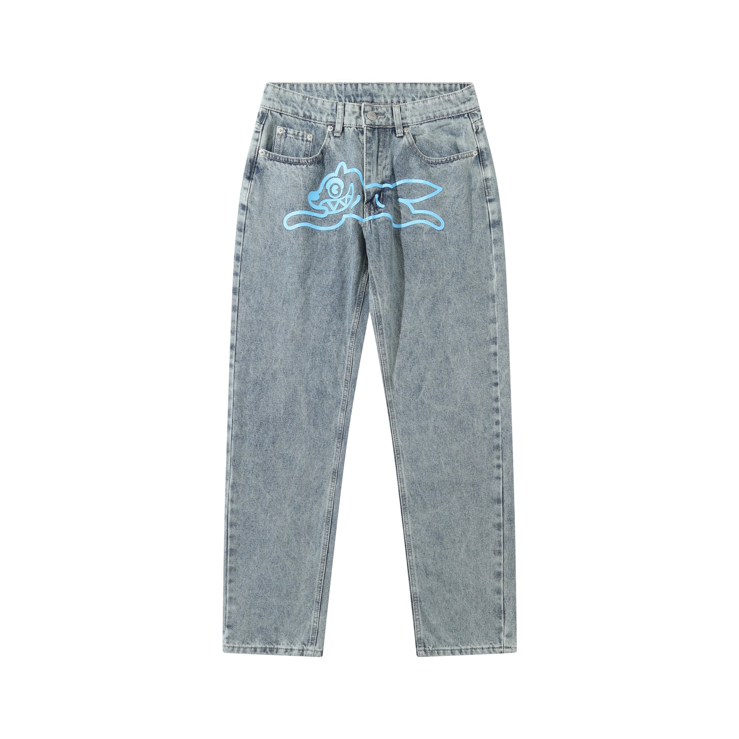 Corteiz Jeans/Overalls Jeans Suit  Long Pants Overalls