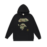 Bape Hoodie 2024Autumn and Winter New Japanese Fashion Brand Pullover plus Size Loose Hoodie Male and Female Couples Wear Teen Fashion Brand Sweater-CY