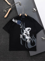 Louis Vuitton LV T-shirt Unique Simple Print on Chest logo round Neck Short Sleeve25ss New Pure Cotton Unisex Style T Casual T-Shirt Base Layer Shirt OS Loose Fit Half Sleeve Top Plus Size