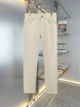 Dior Jeans Back Pocket Letter logo25ss Spring Summer New Straight Leg Jeans Unisex Slim Fit Long Pants Loose