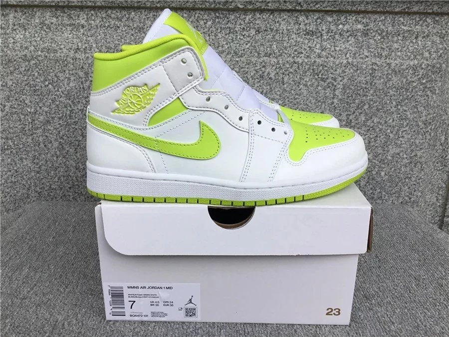 Air Jordan 1 Mid shoes New All-Match Trendy Men's Casual Sports Shoes