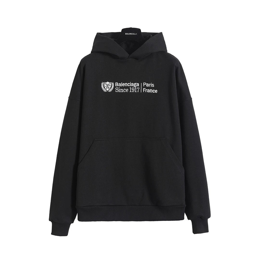 Balenciaga Hoodie Scissors Wheat Ear Embroidered Hoodie380100% Cotton Pullover Hoodie Sportswear os Unisex Fit Top24ss Autumn and Winter New Products