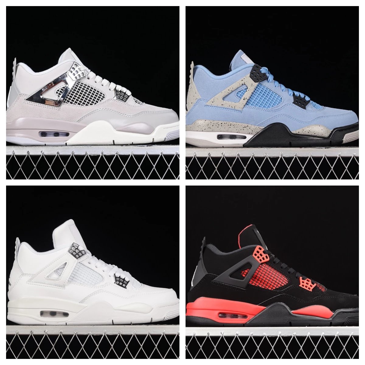 Air Jordan 4 shoes New All-Match Trendy Men's Casual Sports Shoes-