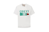 Gucci T-shirt Lipstick on the chest logo Round neck short-sleeve pure cotton T Unisex T-Shirt OS Loose Fit Base Shirt Summer New Casual Simple T-Shirt