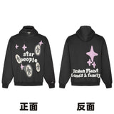 Broken Planet Market Hoodie American Fashion Brand Hip Hop Letters Printing plus Velvet Couple Models All-Match Hoodie-CY