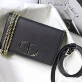 Dior Women's Bag Top version 【Version】Montaigne30Series Two-in-One Clutch2086Backpack Crossbody Bag Waist Bag Clutch Women's Bag
