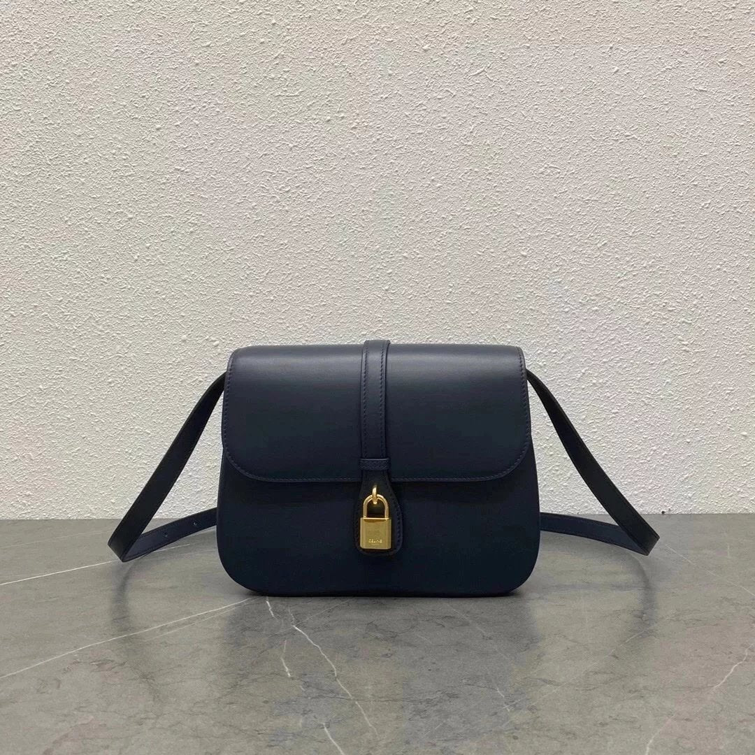 Celine women's bag Top version 【Original Leather】Tabou Handbag Autumn and Winter New Arc De Triomphe Women's Bag Crossbody Underarm Bag Messenger Bag Tabou Twist Lock Bag Chloe Paddington New Women's Bag196583