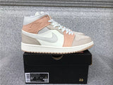 Air Jordan 1 Mid shoes New All-Match Trendy Men's Casual Sports Shoes