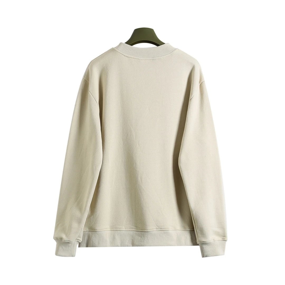 Gucci Hoodie Red and Green Double G Printed Crewneck Sweatshirt Pure Cotton Terry Pullover Top Sportswear os Unisex Style24ss Autumn and Winter New Products