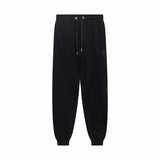 Ami Sweatpants Top Version Embroidered Ankle-Tied Men's and Women's Same Casual Sports Trousers Pants