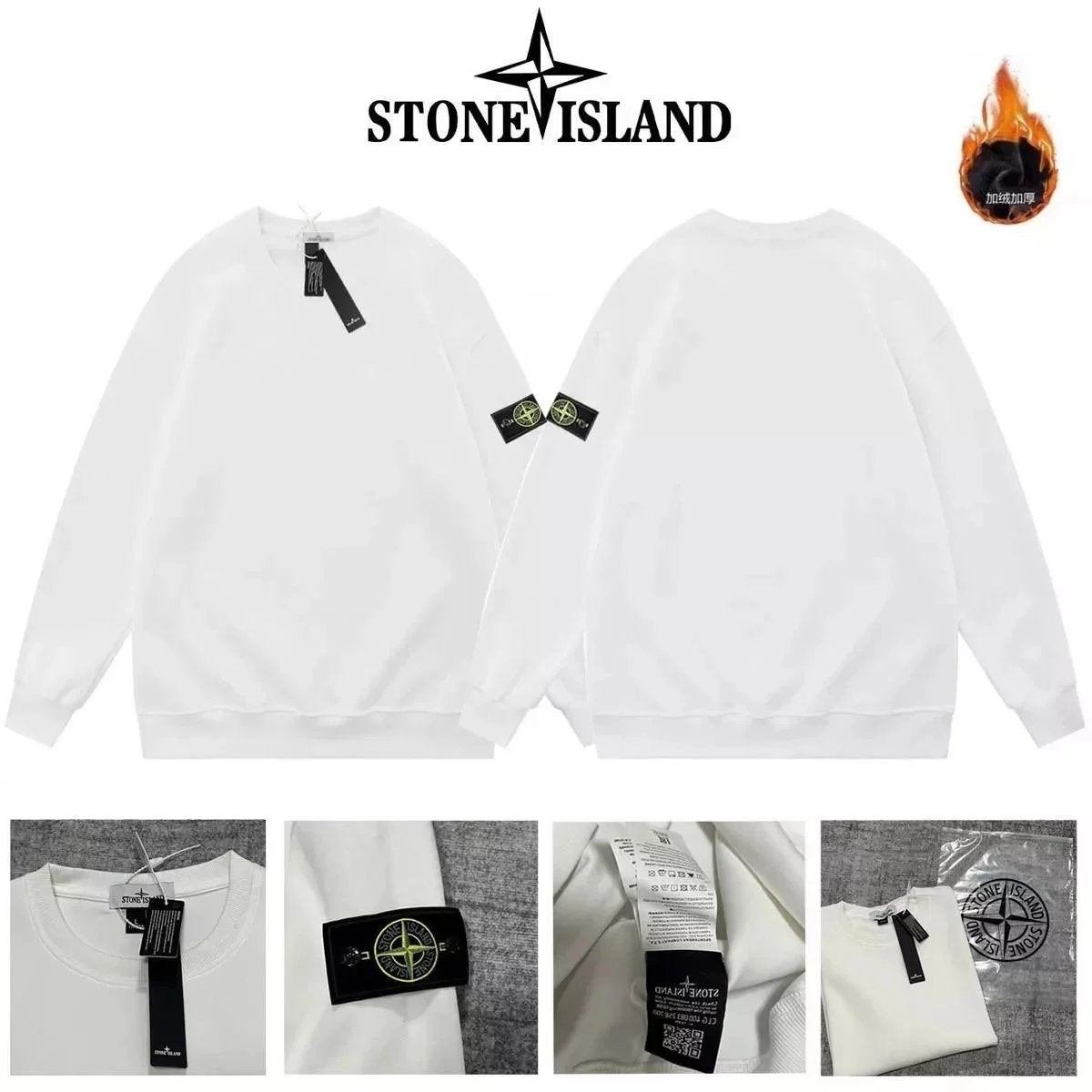 Stone Island Hoodie High Street Fashion Brand Long Sleeve T T-shirt Sweater1-40