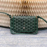 Goyard Bag Top version Men's and Women's Bags Unisex Three-Layer Bag Classic plumet Mini WOC Envelope Package One-Shoulder Crossbody Y Letters logo Clutch Envelope Package