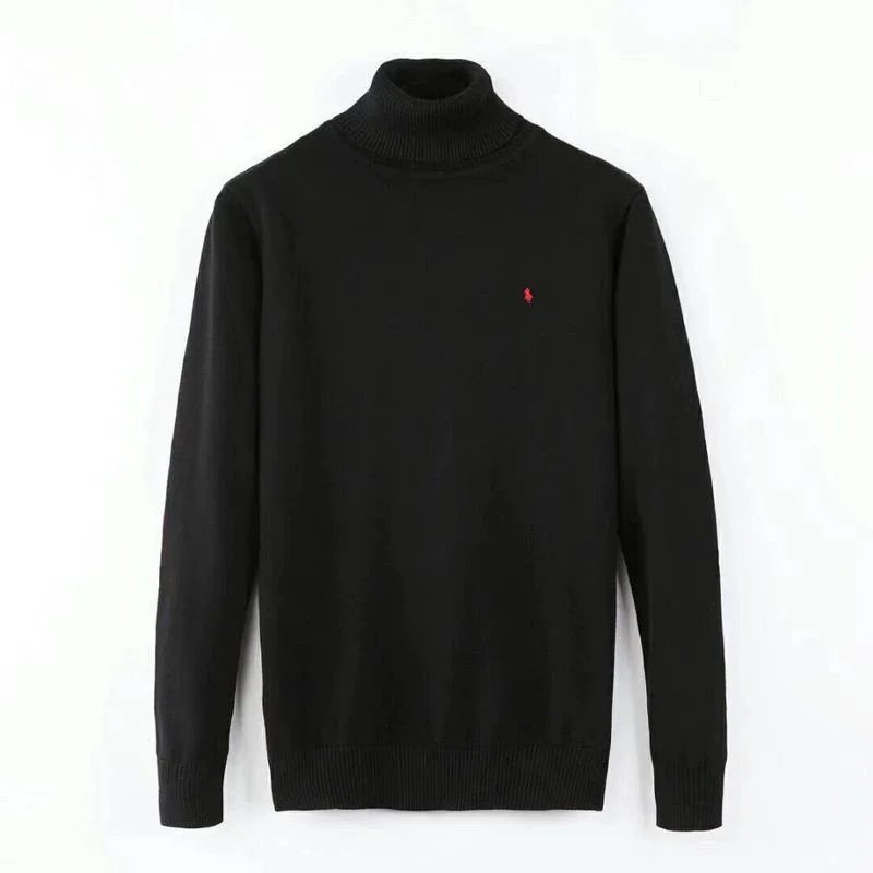 Ralph Lauren Sweater Knitwear round Neck Pullover Men's Bottoming Casual Winter Thickened New Sweater Zipper