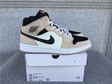 Air Jordan 1 Mid shoes New All-Match Trendy Men's Casual Sports Shoes