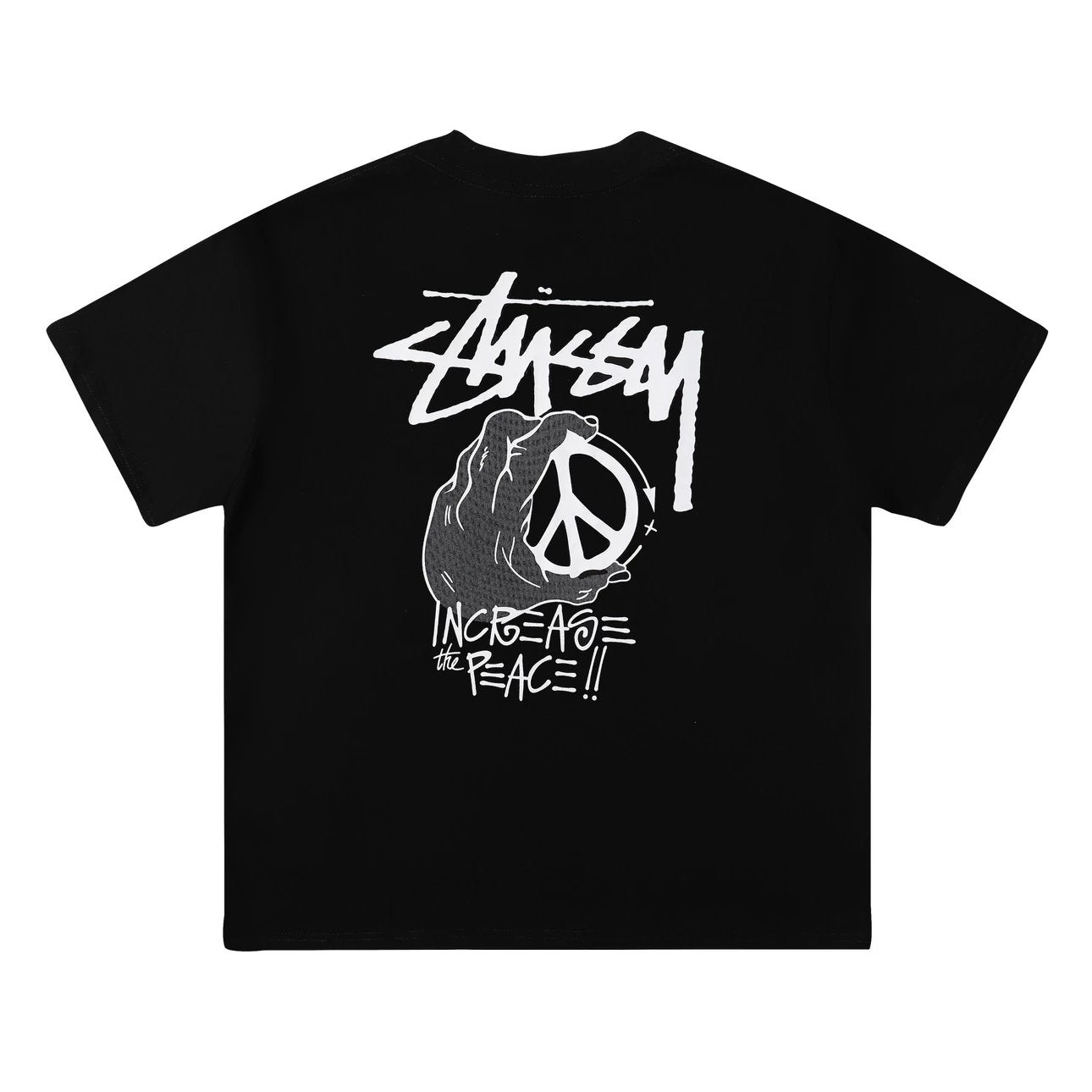 Stussy T-shirt Top Version Counter Same Style Pure Cotton Summer Men's and Women's Same Fashion Loose All-Matching2024New Short Sleeve T T-shirt