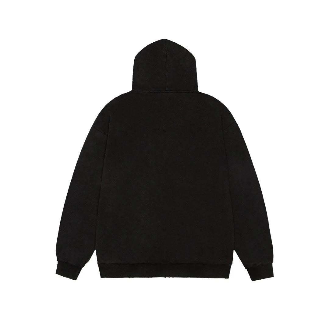 Balenciaga Hoodie Classic Logo Ripped Reverse Letter Hoodie Sweatshirt460100% Cotton Pullover Hoodie Sportswear os Versatile Inner Layer Top Unisex24ss Autumn and Winter New Products