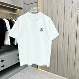 Maison Margiela T-shirt Dot Printing and Thick Embossed Craftsmanship logo round Neck Short Sleeve25ss New Pure Cotton Unisex Style T T-shirt OS Loose Fit Base Shirt Half Sleeve T-Shirt Top Half Sleeve